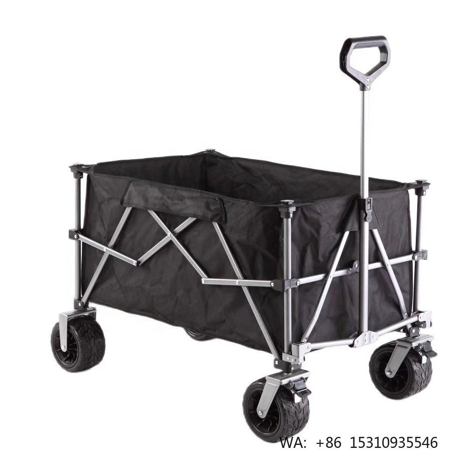 Outdoor Furniture In Sale - Fabrieksdirecte verkoop: Opvouwbare strandwagen voor buiten,