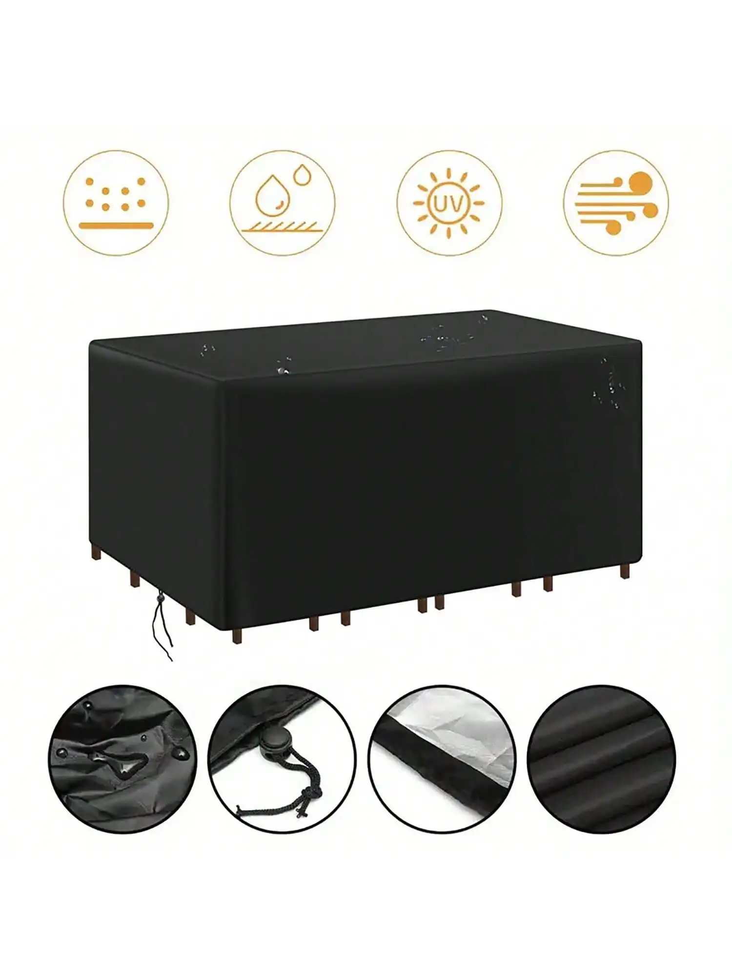 Outdoor Furniture Paint - Multi-size buitenterras tuinmeubilair waterdichte stofkap voor