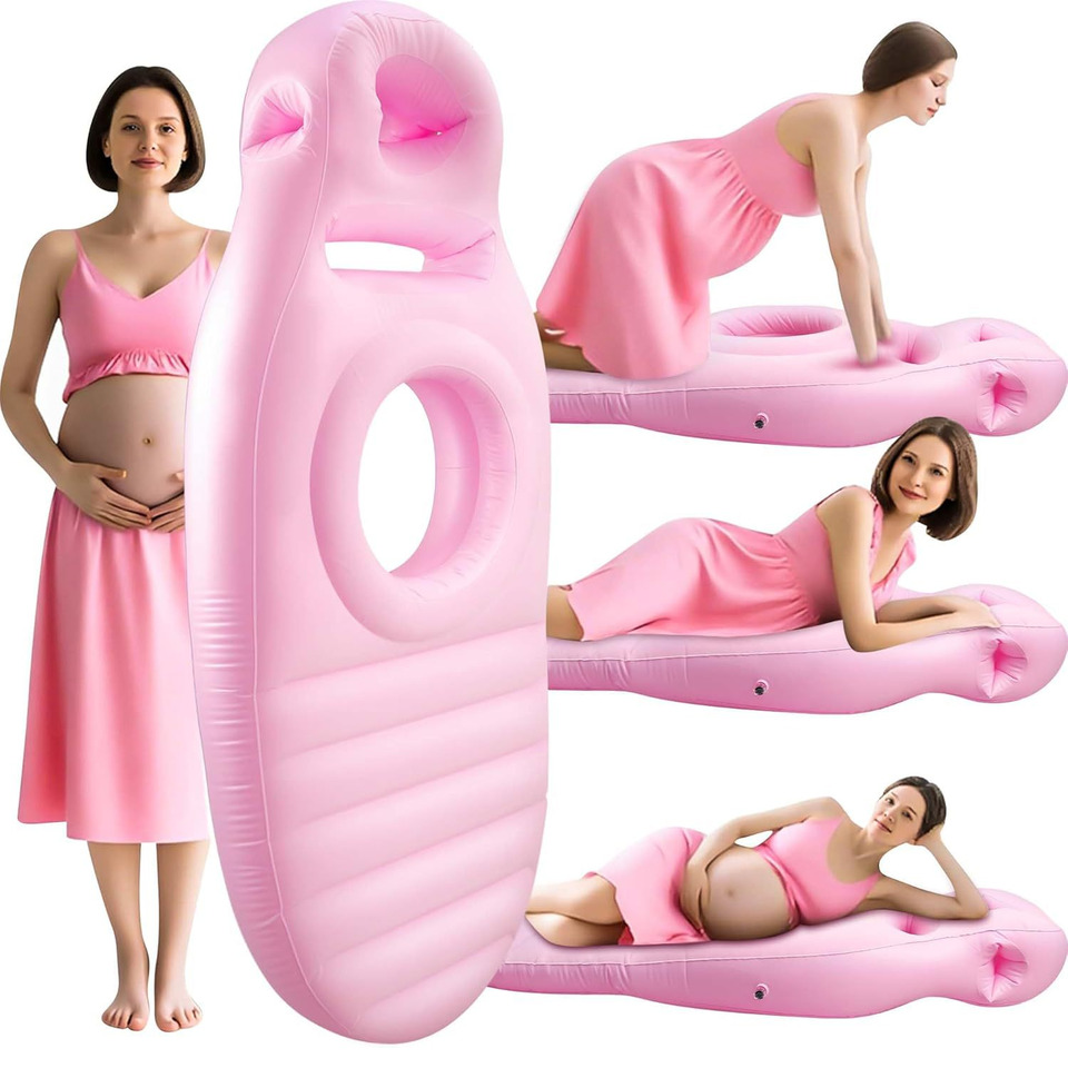 Outdoor Furniture Pads - Opblaasbaar zwangerschapskussen yogamatras voor zwangere vrouwen
