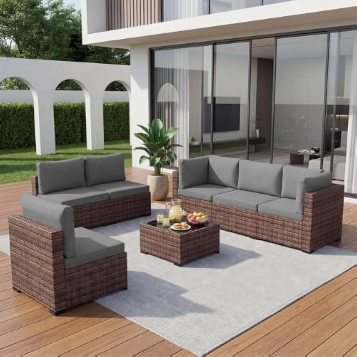7-delige, weerbestendige tuins - Outdoor Furniture Plus recensie en prijs