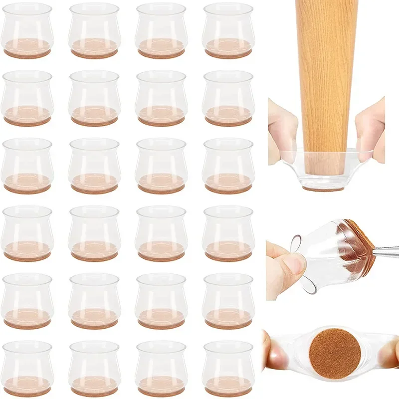 24-36 Stuks Stoelpoot Caps Sil - Outdoor Furniture Leg Protectors recensie en prijs