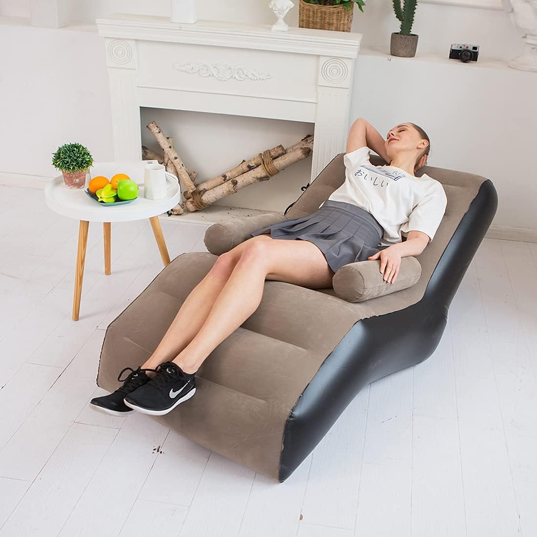 Opvouwbare luie bank, opblaasb - Outdoor Furniture Philippines recensie en prijs