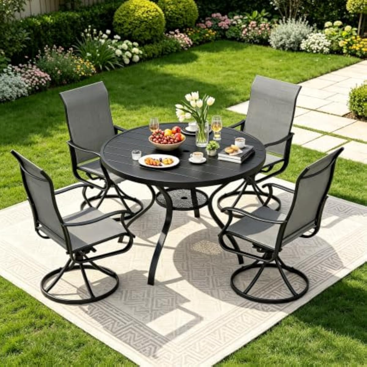 5-delige moderne tuinset met e - Outdoor Furniture Plus recensie en prijs