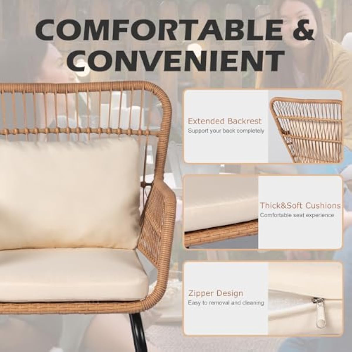 6-delige moderne loungeset voo - Outdoor Furniture Plus recensie en prijs