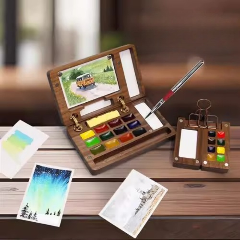 Draagbare reizen aquarel oliev - Outdoor Furniture Paint recensie en prijs
